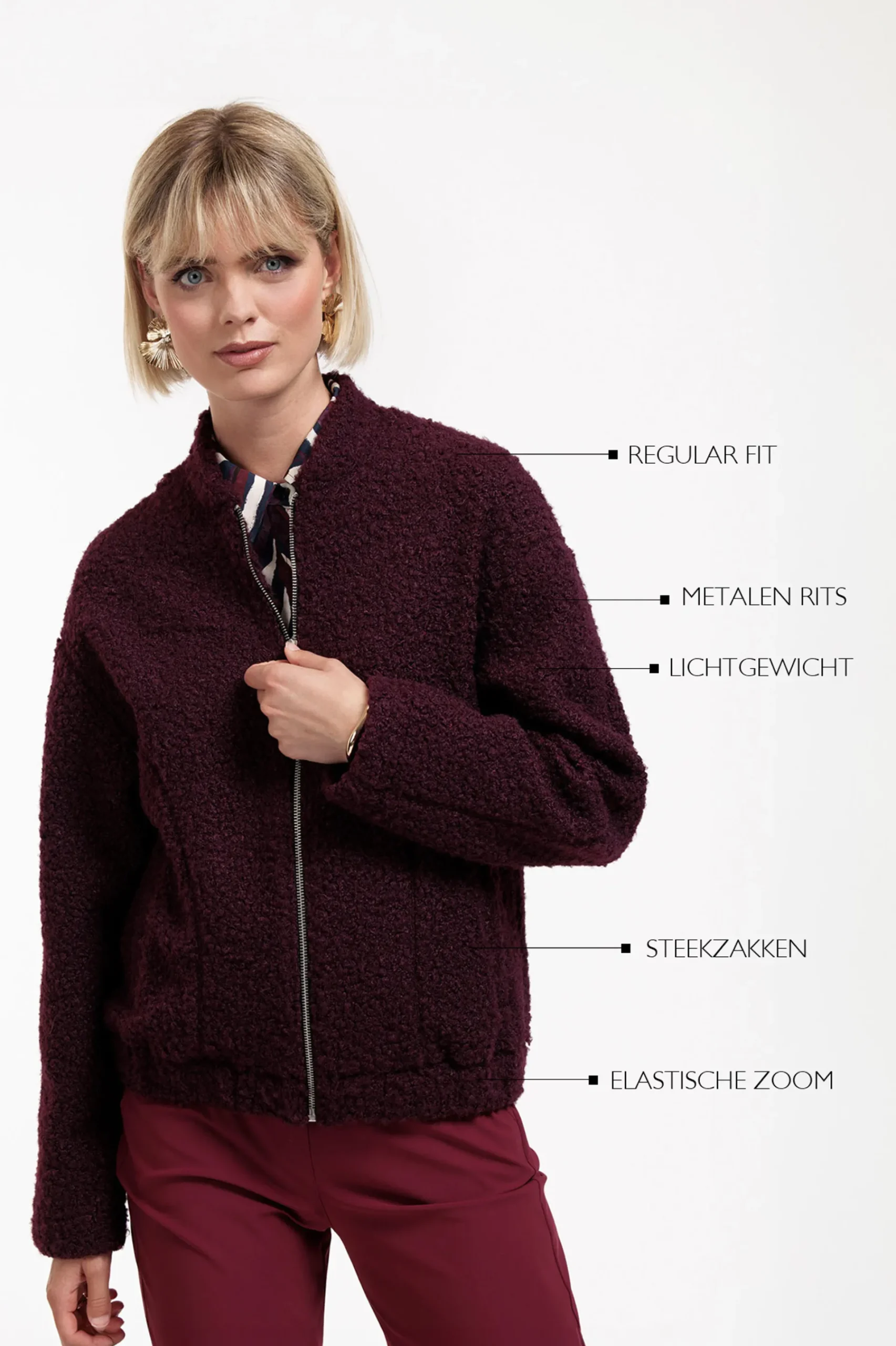 Studio Anneloes Lies bomber jacket -