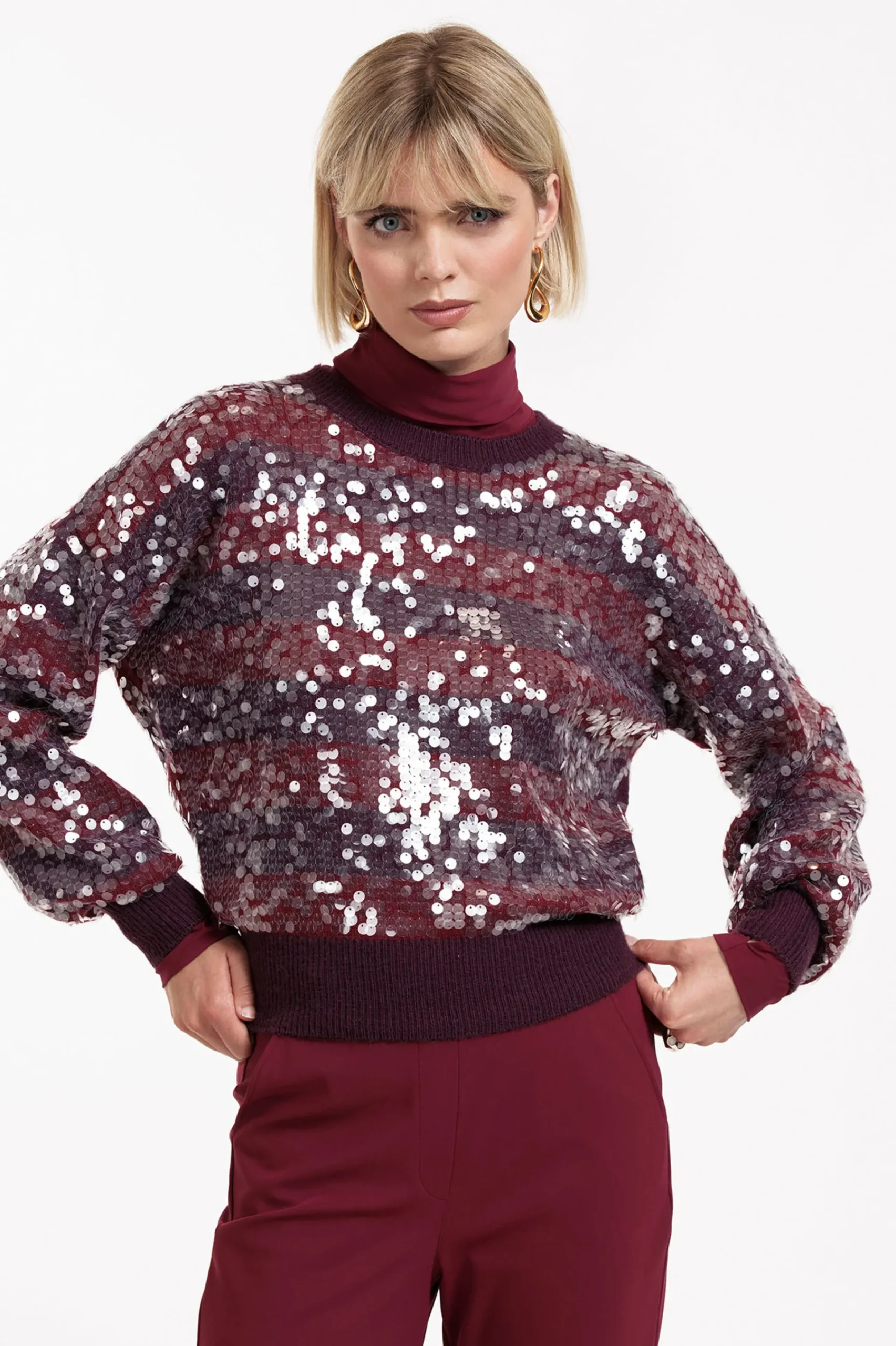 Studio Anneloes Lilly sequins pullover -