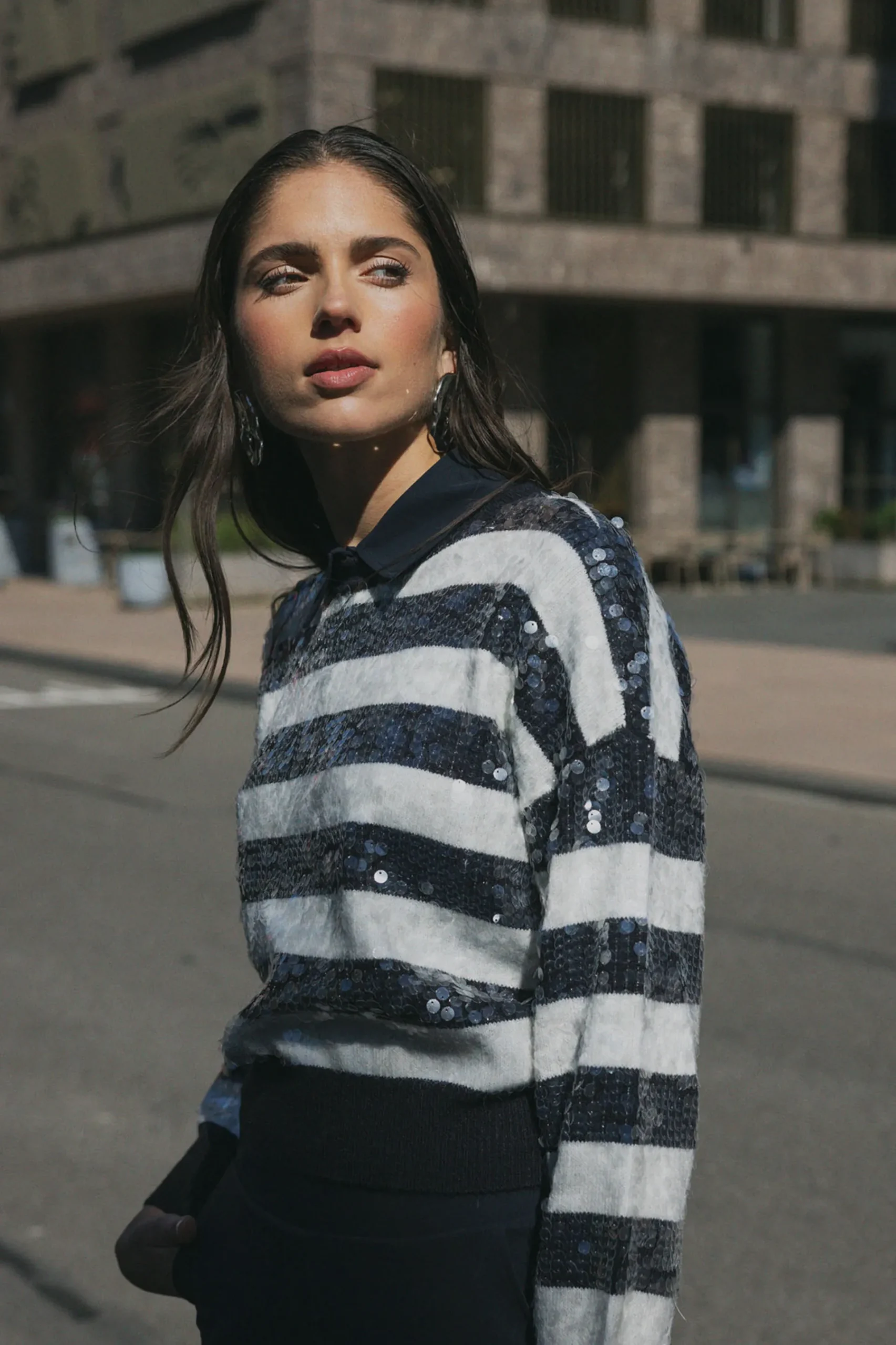 Studio Anneloes Lilly sequins pullover -