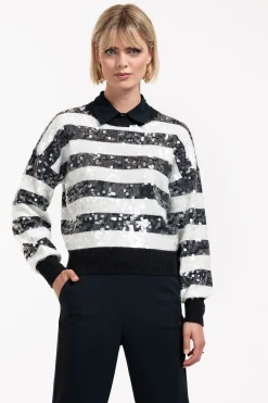 Studio Anneloes Lilly sequins pullover -