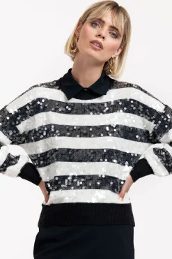 Studio Anneloes Lilly sequins pullover -