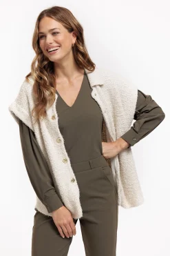 Studio Anneloes Lotte furry gilet -