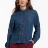 Studio Anneloes Lourdes denim blouse -