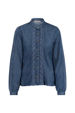 Studio Anneloes Lourdes denim blouse -
