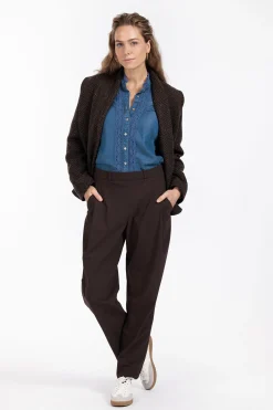 Studio Anneloes Lourdes denim blouse -