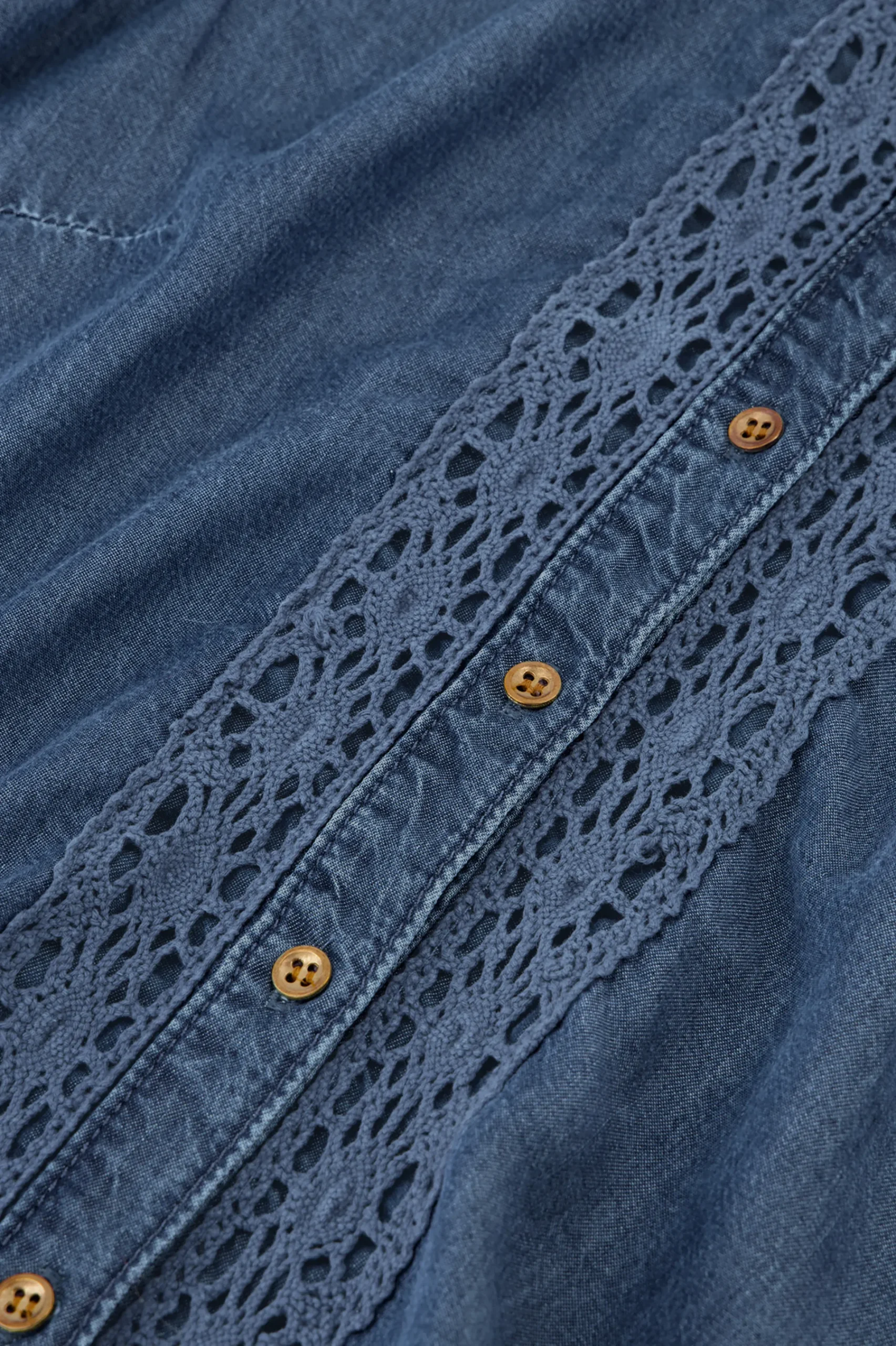 Studio Anneloes Lourdes denim blouse -