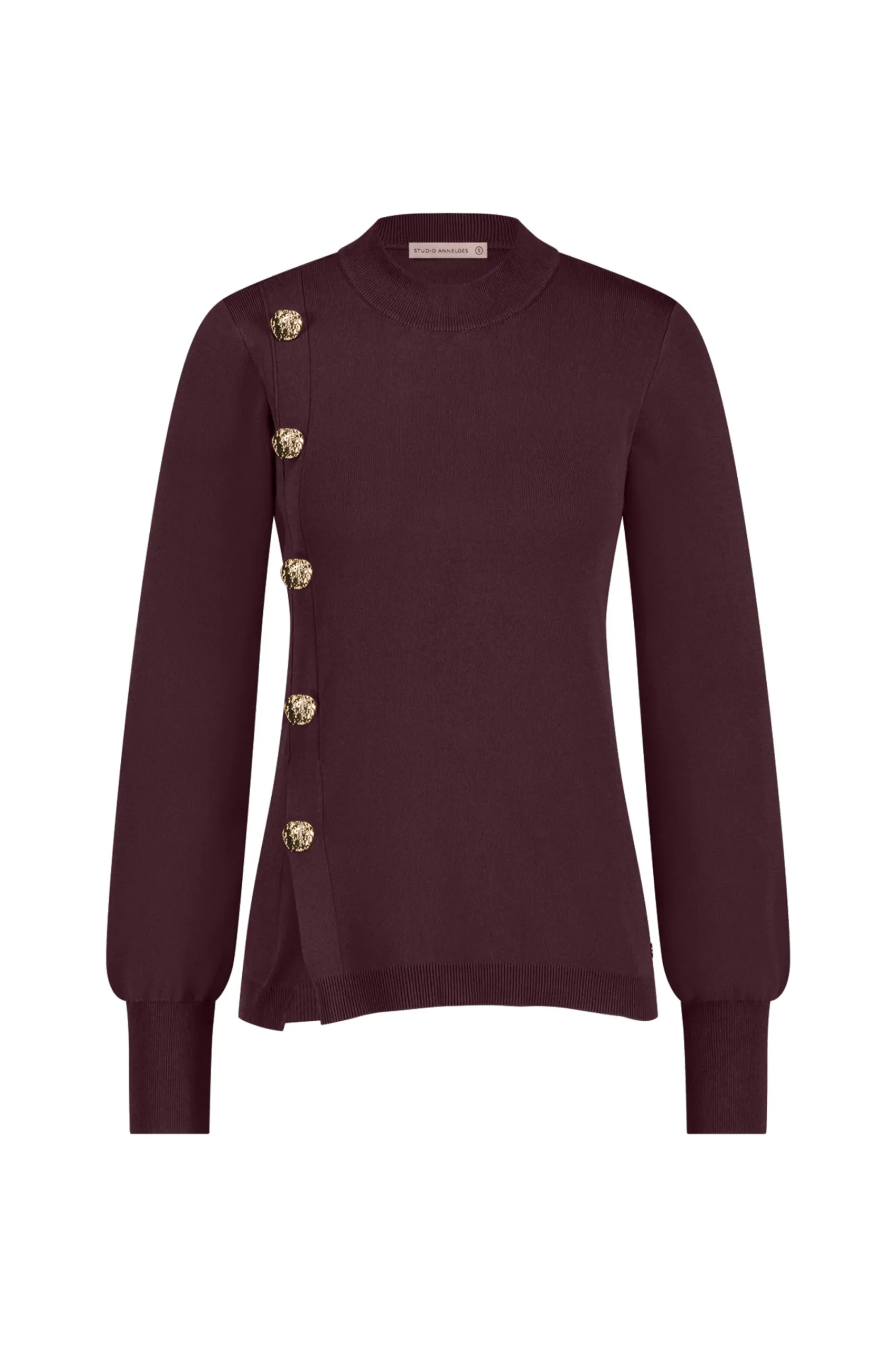 Studio Anneloes Lovis button pullover -