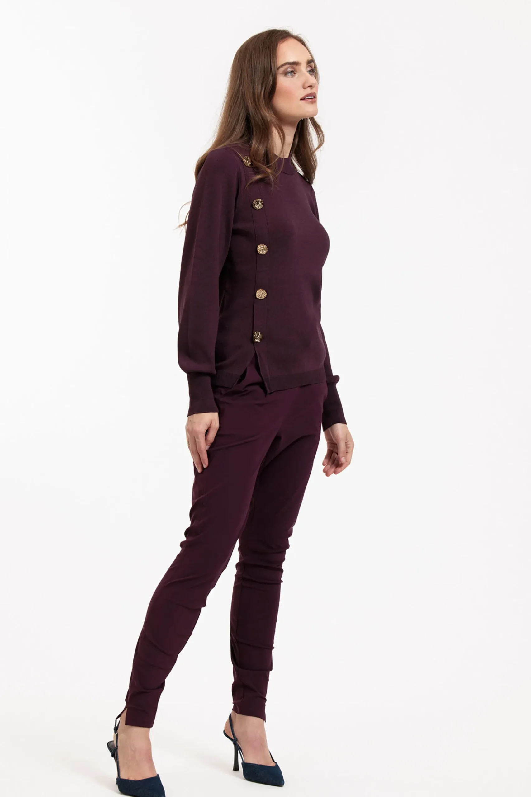 Studio Anneloes Lovis button pullover -