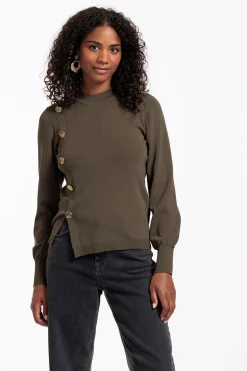 Studio Anneloes Lovis button pullover -