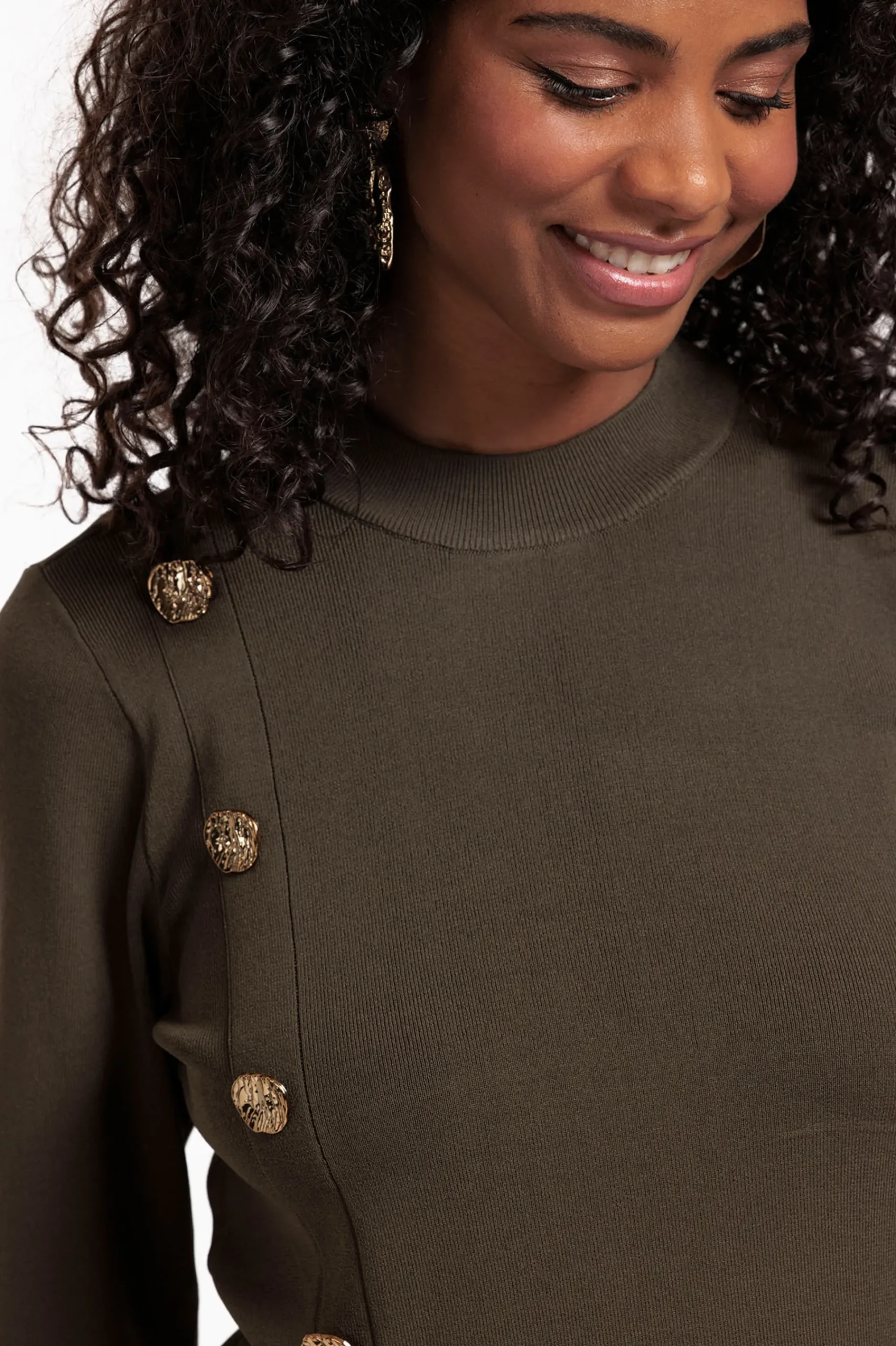 Studio Anneloes Lovis button pullover -
