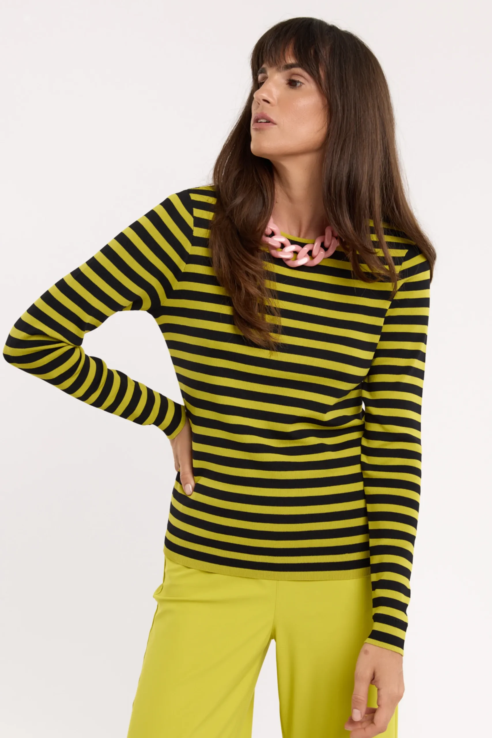 Studio Anneloes Luna stripe pullover -