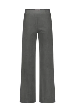 Studio Anneloes Luz grey melee trousers -