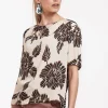 Studio Anneloes Maite flower crepe top -