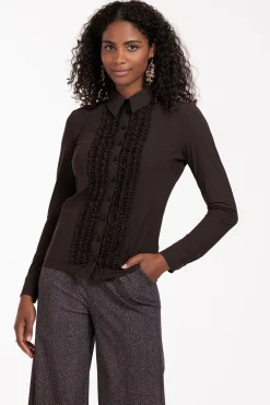 Studio Anneloes Mallory ruffle blouse -