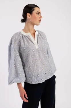Studio Anneloes Marcha embroidery blouse -
