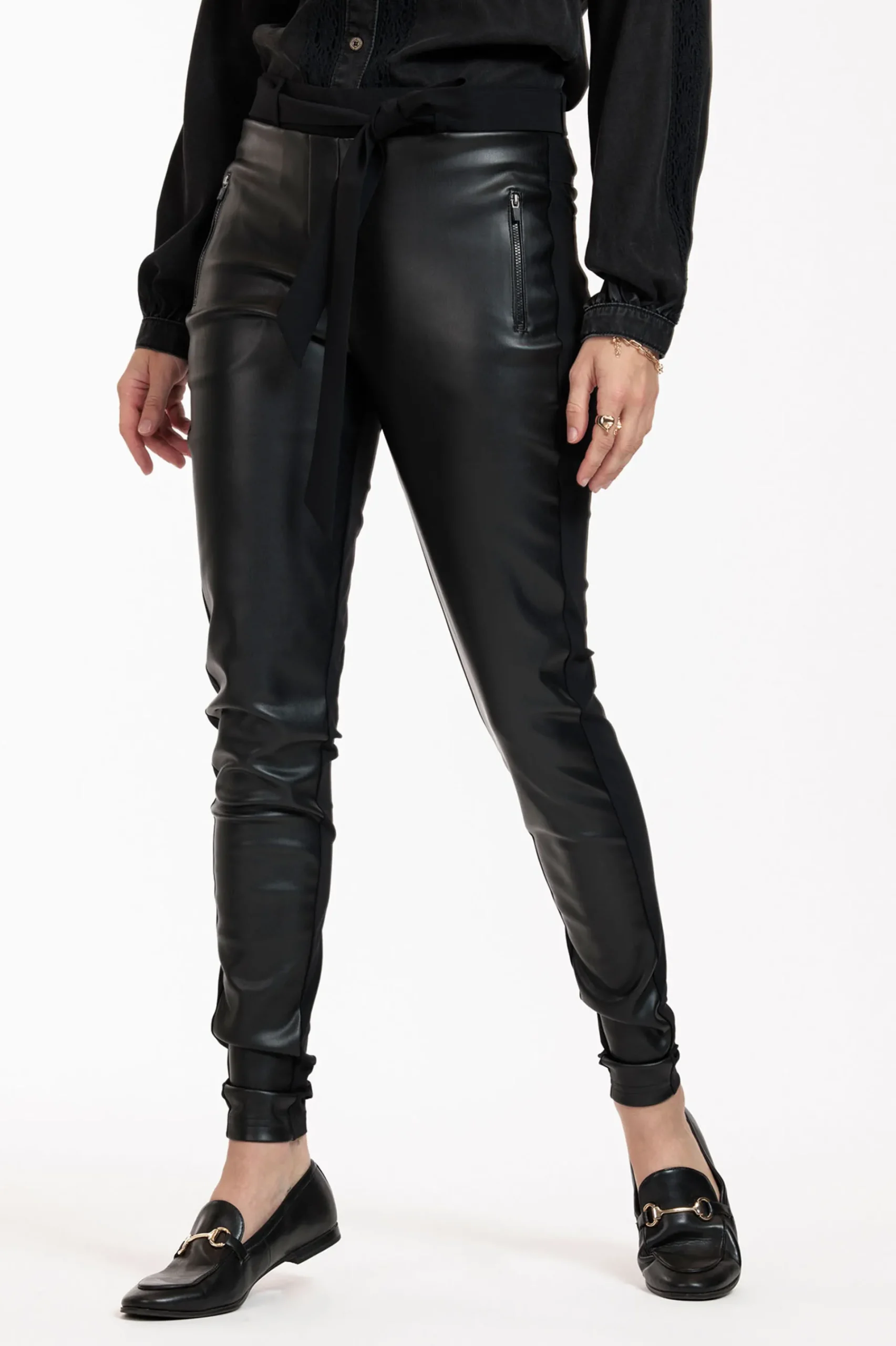 Studio Anneloes Margot leather trousers -