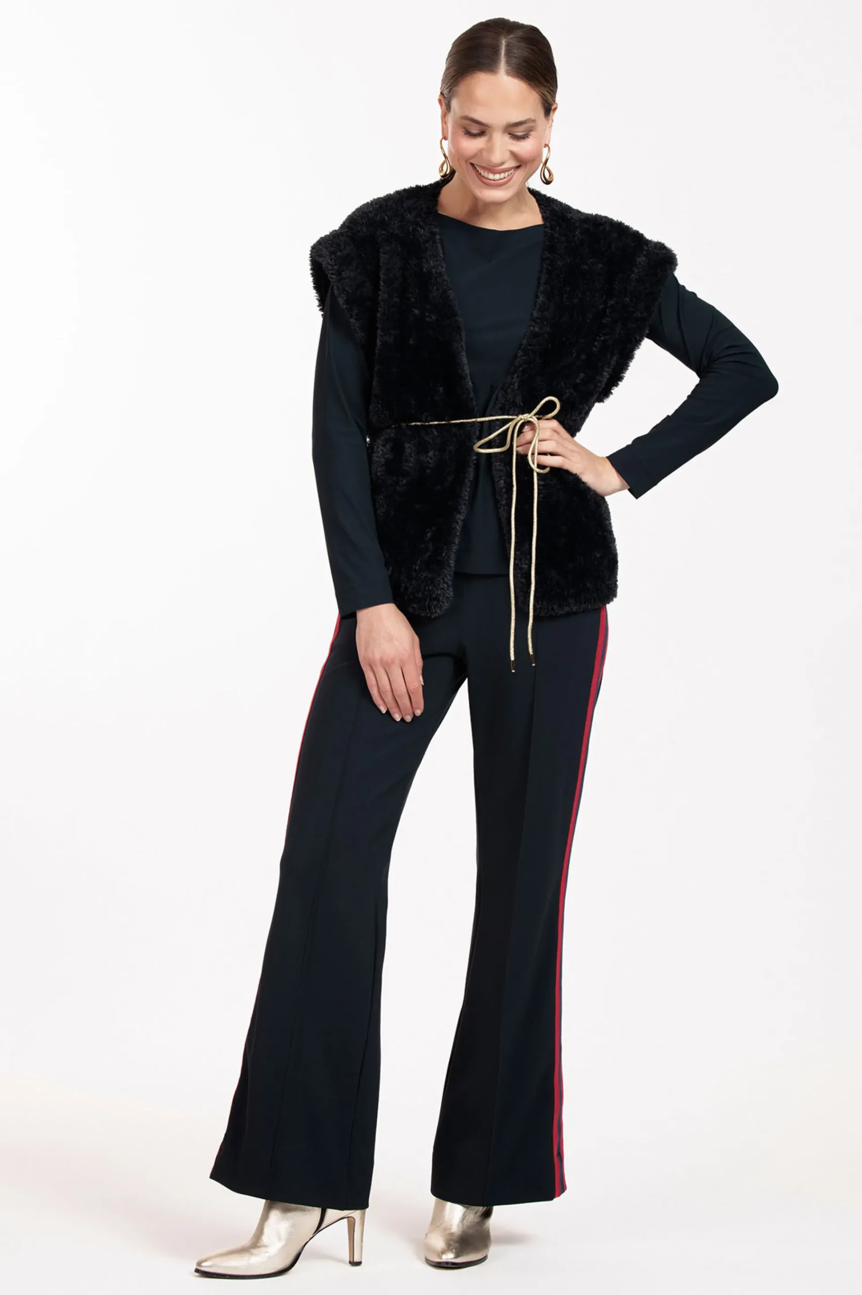 Studio Anneloes Marly fluffy waistcoat -