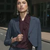 Studio Anneloes Mavy woven look blazer -