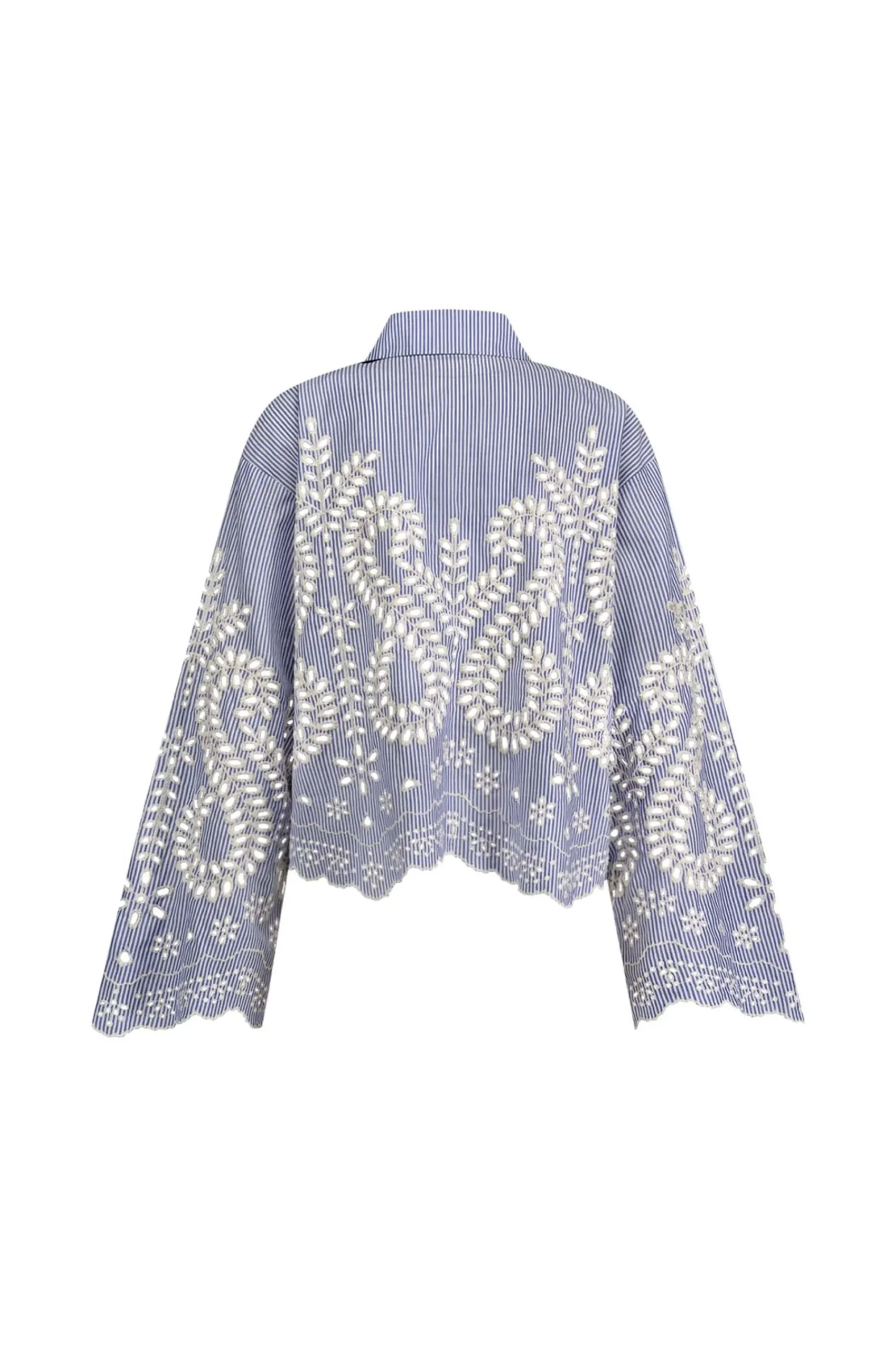 Studio Anneloes Midge border embroidery blouse -