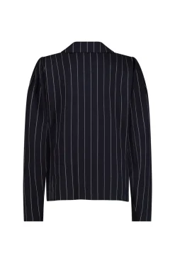 Studio Anneloes Mirelle gold pinstripe blazer -