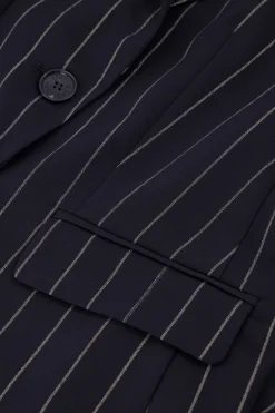 Studio Anneloes Mirelle gold pinstripe blazer -