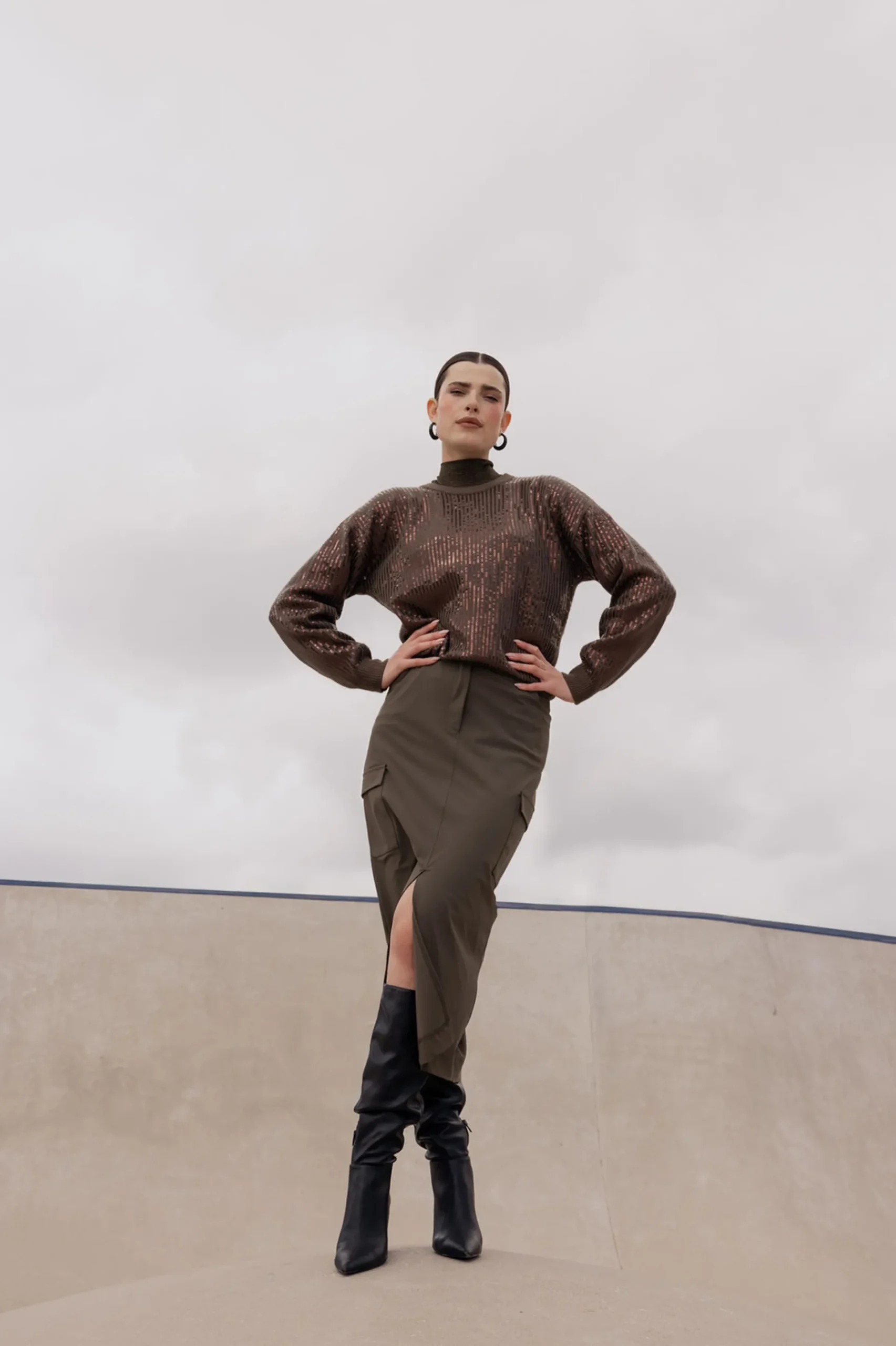 Studio Anneloes Nadia Cargo skirt -