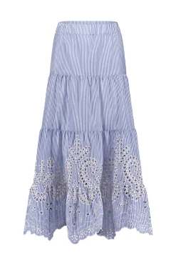 Studio Anneloes Nola embroidery skirt -