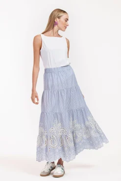Studio Anneloes Nola embroidery skirt -