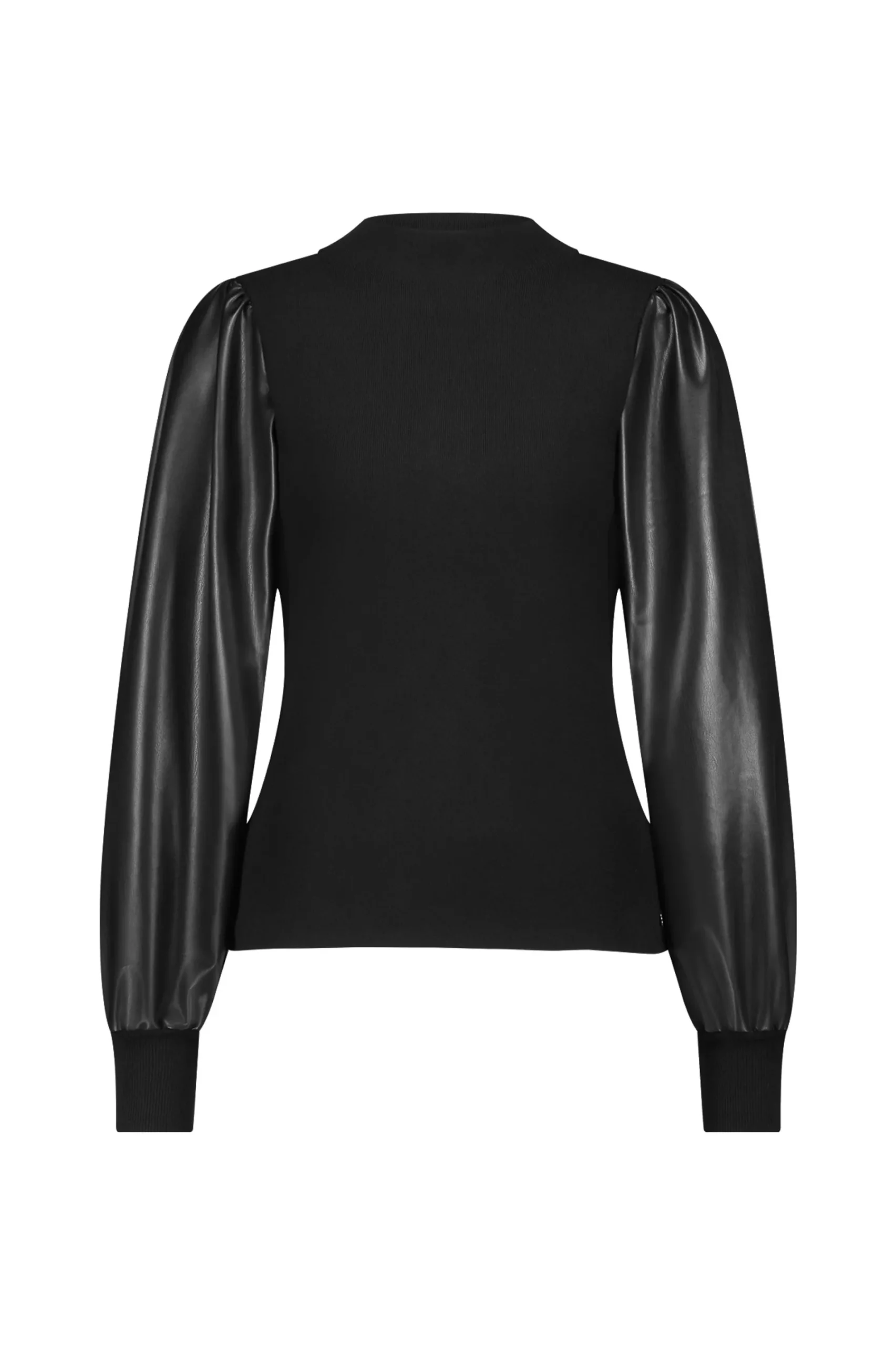Studio Anneloes Noortje faux leather pullover -