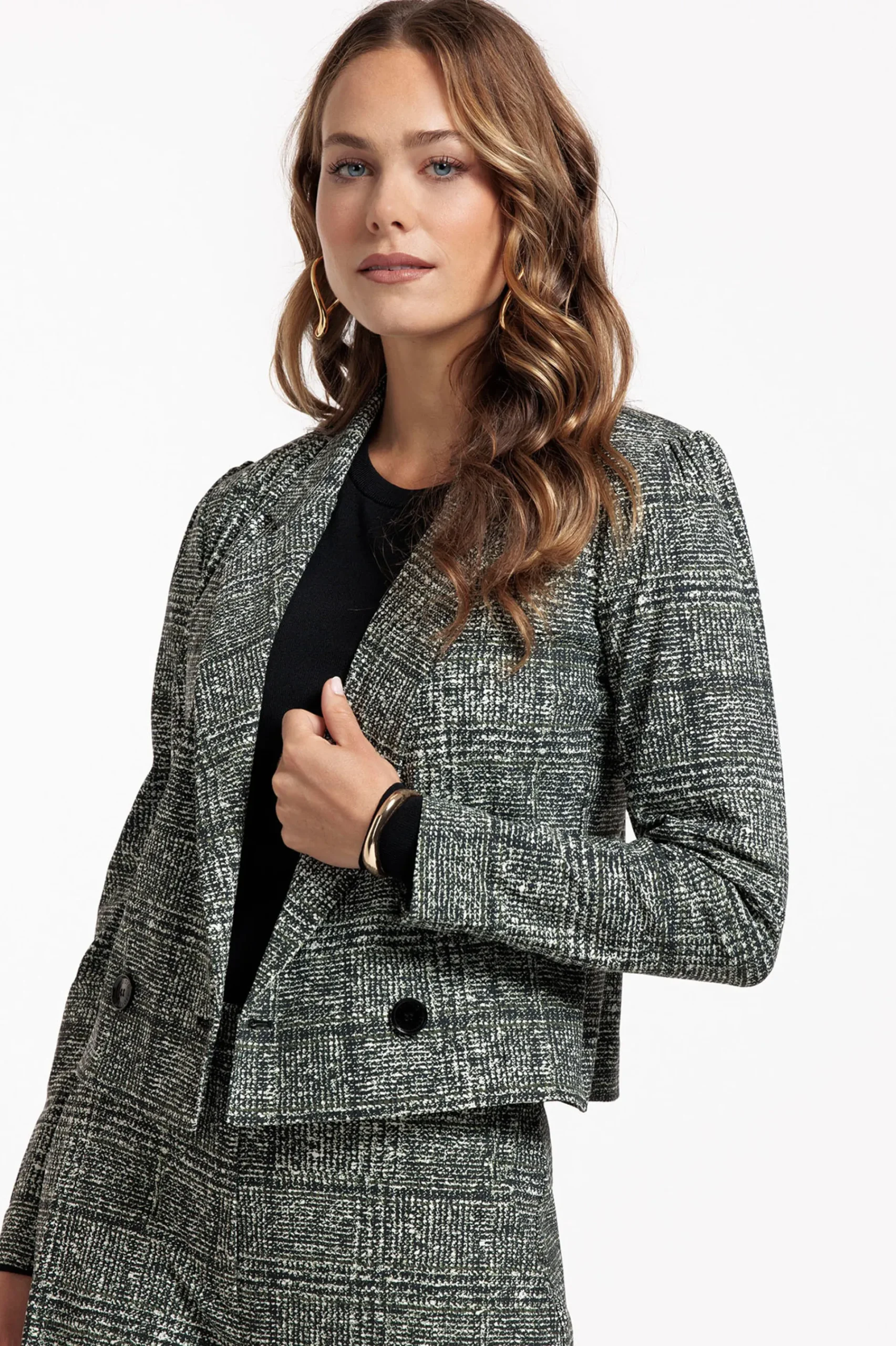 Studio Anneloes Ocea check blazer -