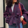 Studio Anneloes Oralee wool zebra jacket -