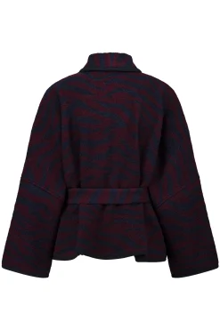 Studio Anneloes Oralee wool zebra jacket -