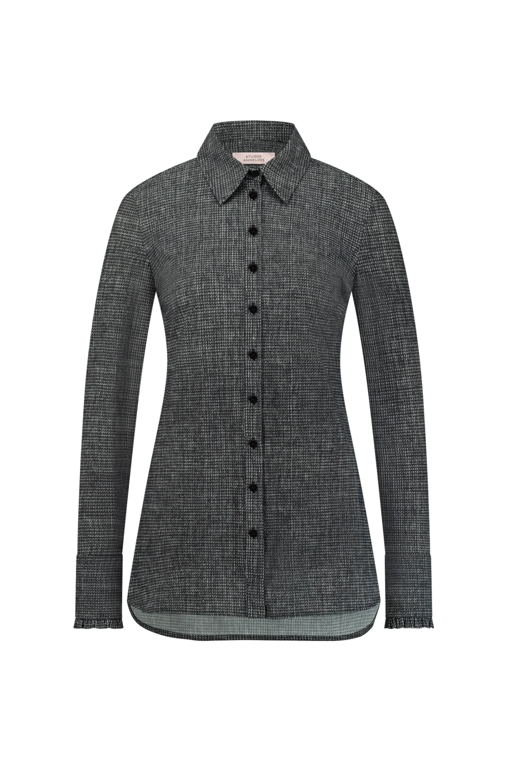 Studio Anneloes Polly tweed blouse -