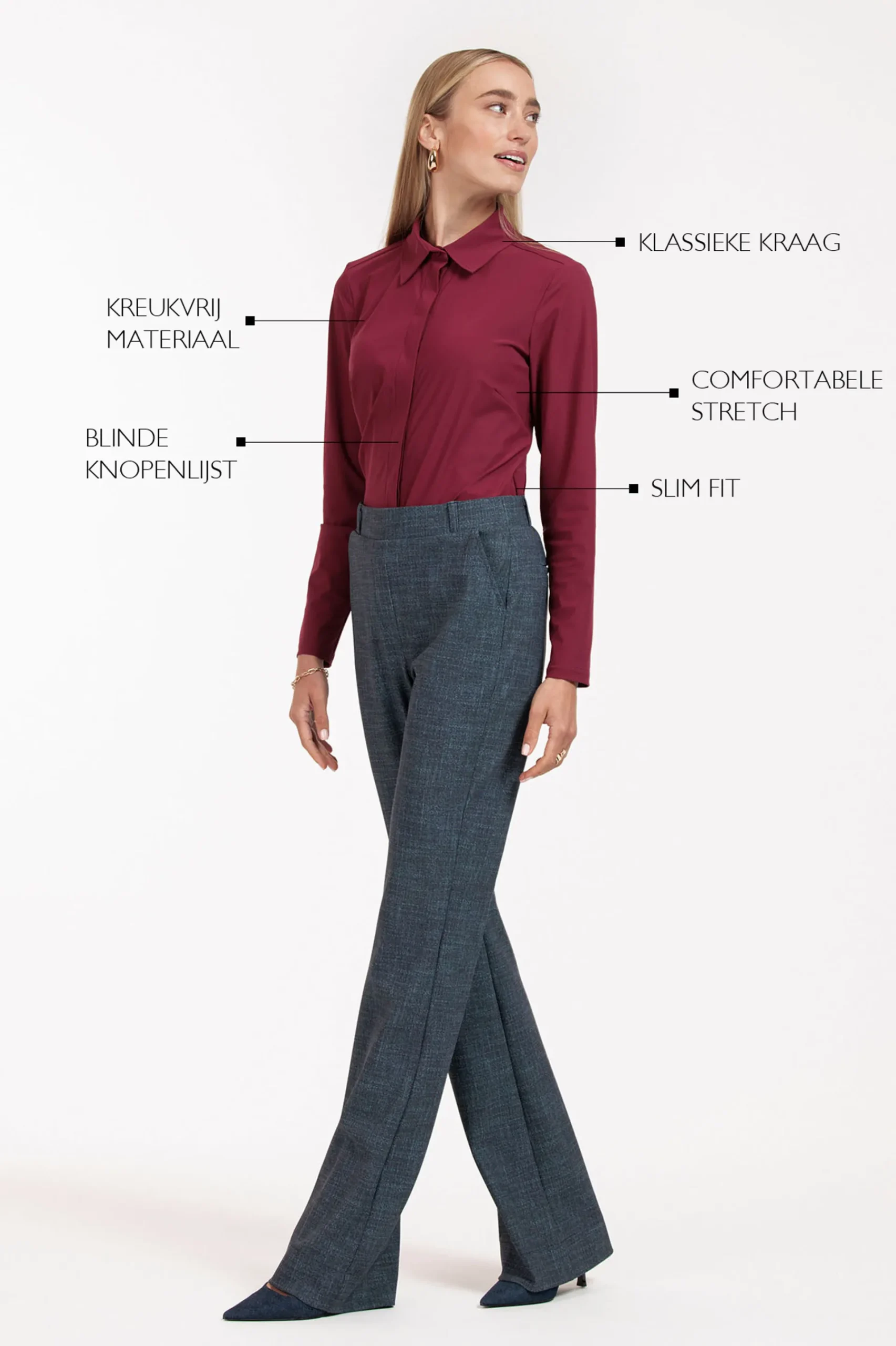 Studio Anneloes Poppy blind shirt -