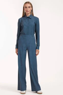 Studio Anneloes Poppy denim blouse -