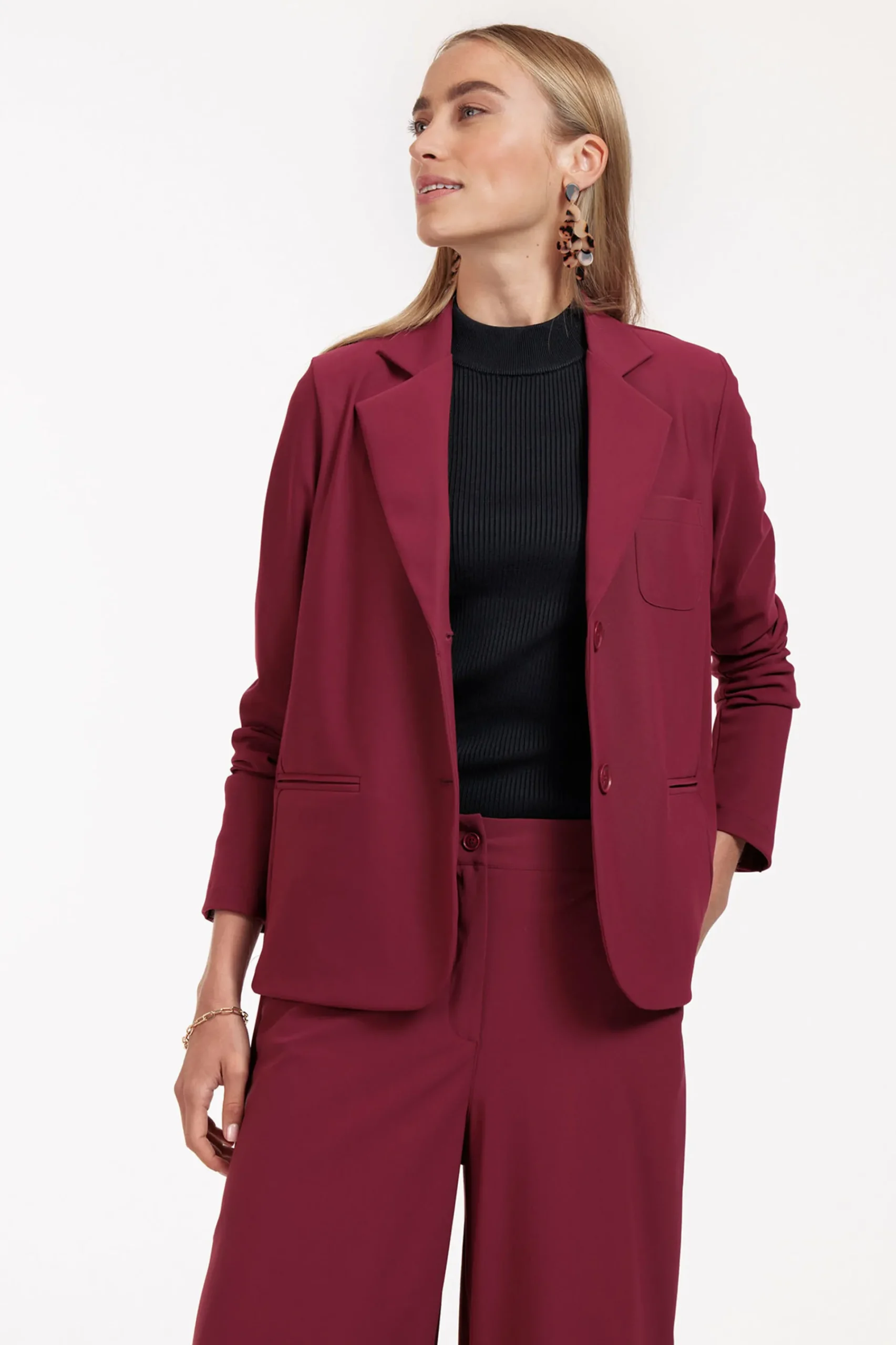 Studio Anneloes Rana bonded blazer -