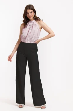 Studio Anneloes Sara fringe embroidery top -
