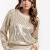 Studio Anneloes Shelby sequins pullover -