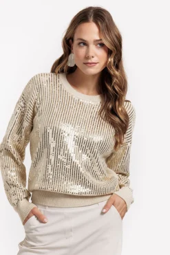 Studio Anneloes Shelby sequins pullover -