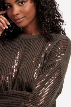 Studio Anneloes Shelby sequins pullover -