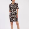 Studio Anneloes Simplicity leopard dress -