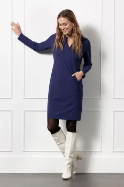 Studio Anneloes Simplicity long sleeve dress -
