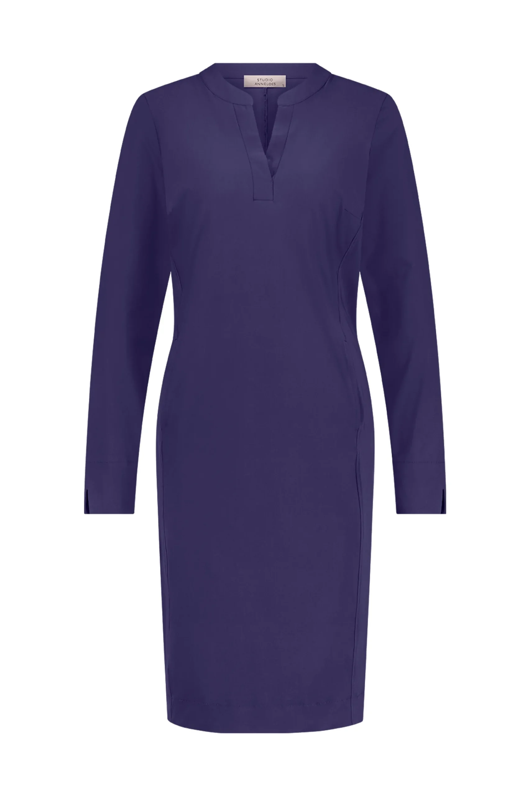 Studio Anneloes Simplicity long sleeve dress -