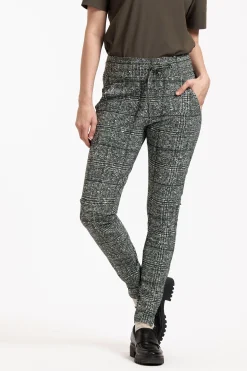 Studio Anneloes Stairdown check trousers -