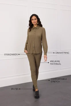 Studio Anneloes Stairdown trousers -
