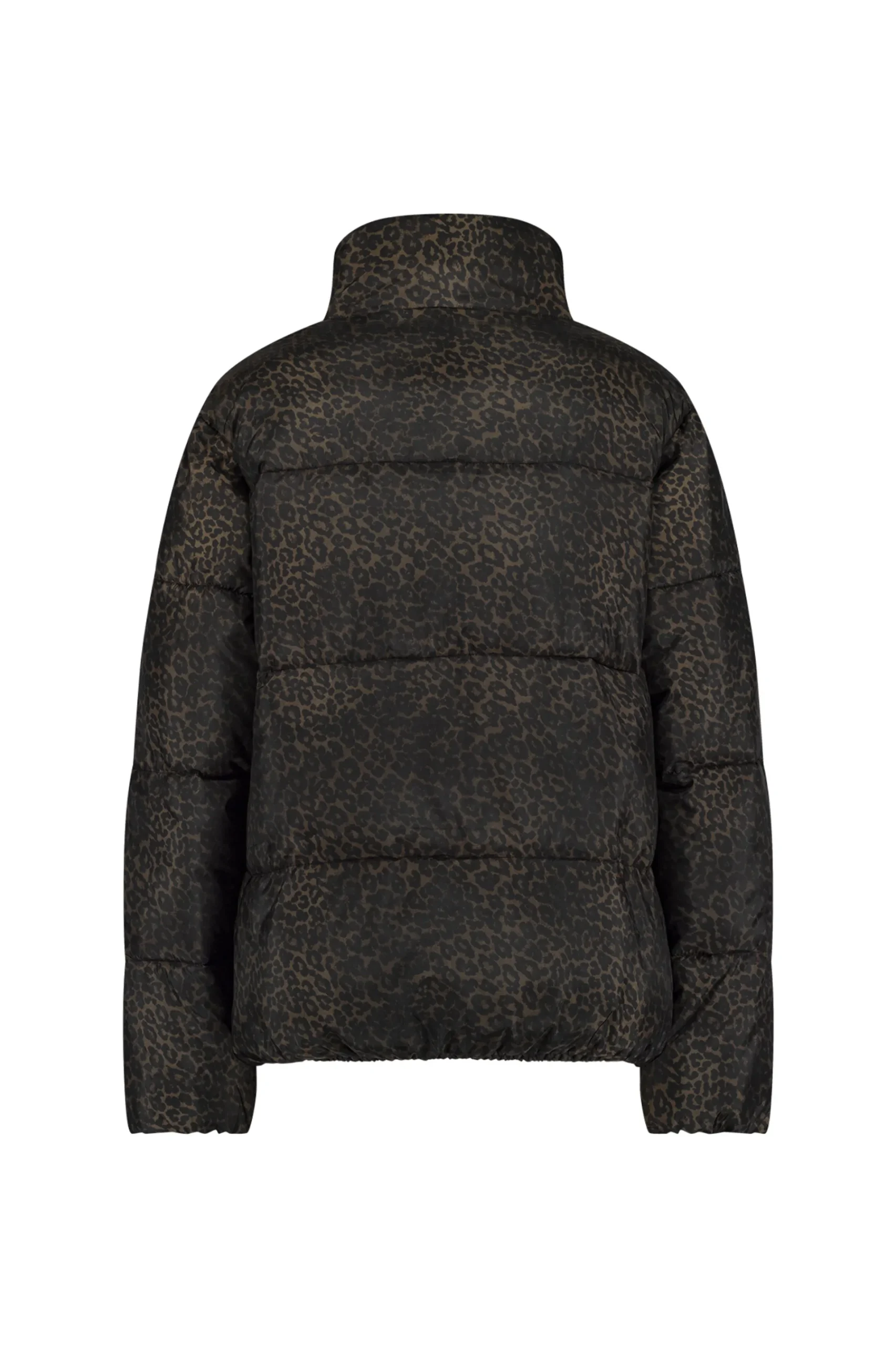 Studio Anneloes Tanner puffer leopard jacket -