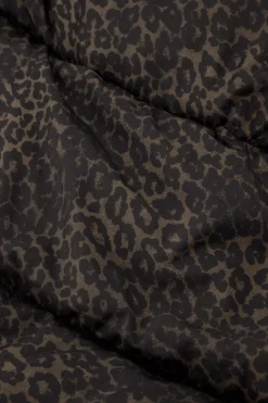 Studio Anneloes Tanner puffer leopard jacket -