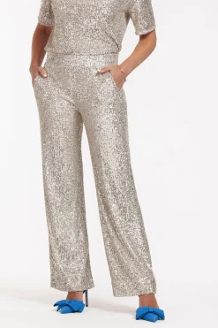 Studio Anneloes Tracey sequins trousers -