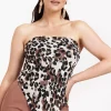Studio Anneloes Triangle leopard crepe scarf -
