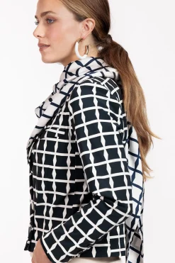 Studio Anneloes Triangle squares scarf -